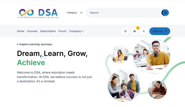 Distinction Students In Action